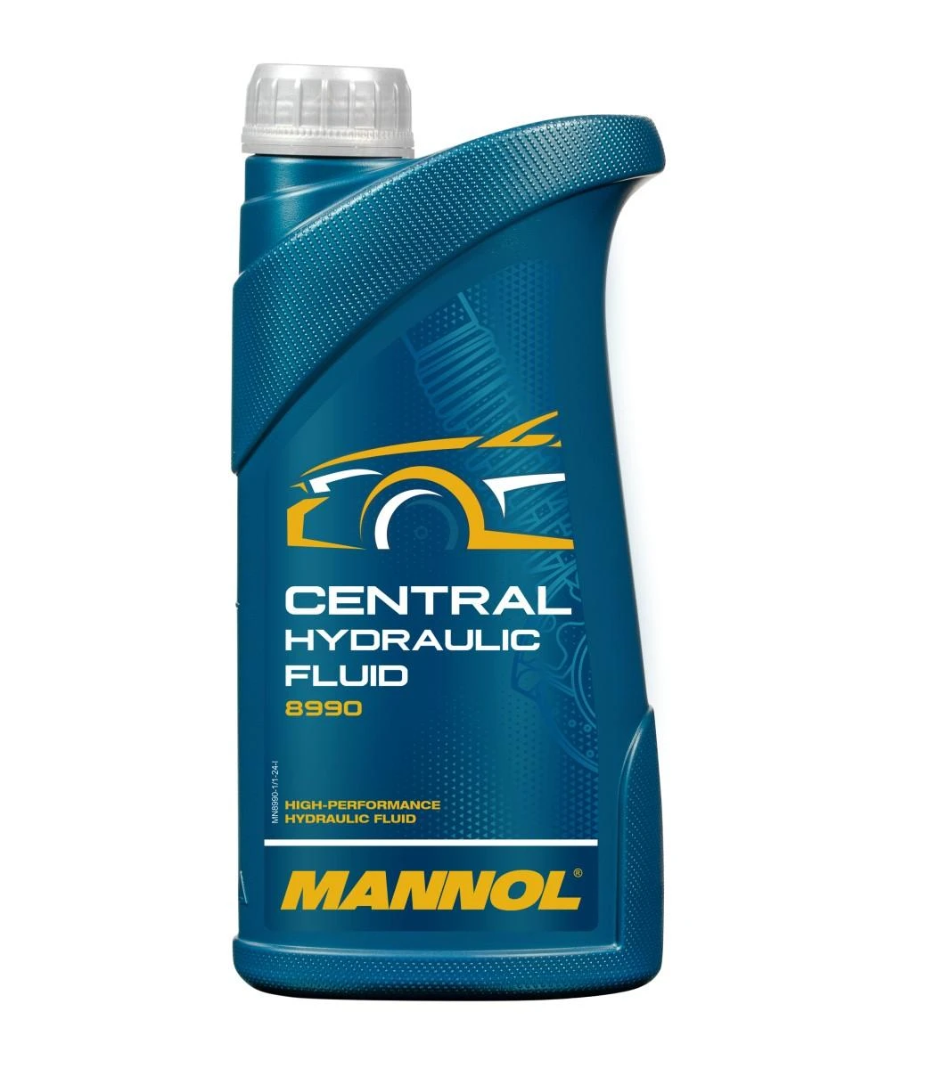 MANNOL Zielony płyn do wspomagania CENTRAL HYDRAULIC FLUID 8990 1L