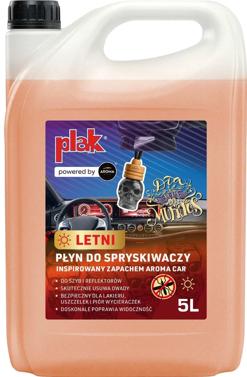 PŁYN DO SPRYSKIWACZY LETNI PLAK MUERTOS 5L