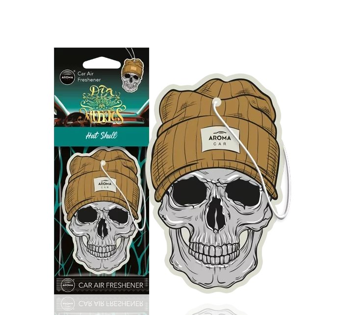 ZAPACH AROMA CAR DIA DE LOS MUERTOS HAT SKULL