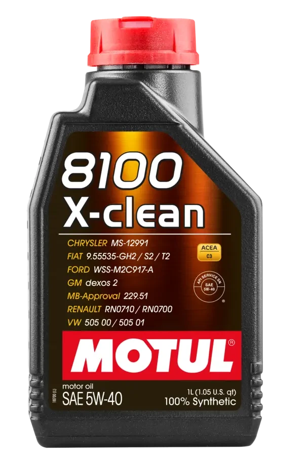 MOTUL 8100 X-Clean C3 5W40 1L