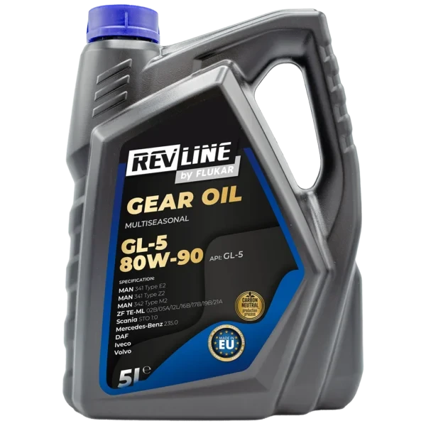 REVLINE GEAR OIL GL-5 80W90 5L