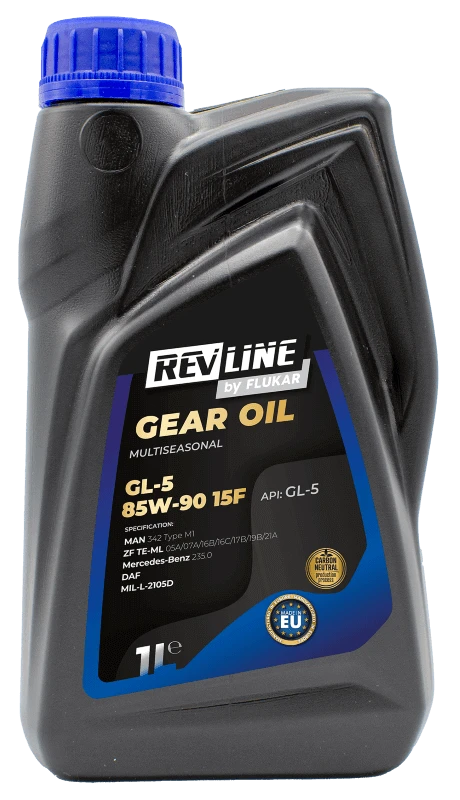 REVLINE GEAR OIL GL-5 85W90 15F 1L