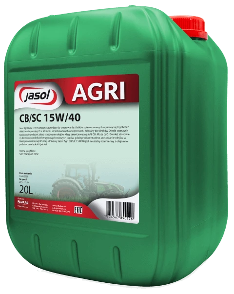 JASOL AGRI CB/SC 15W40 20L