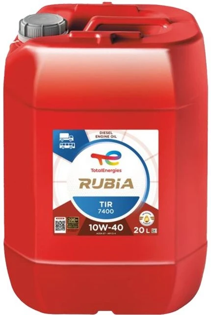 TOTAL RUBIA TIR 7400 10W40 20L