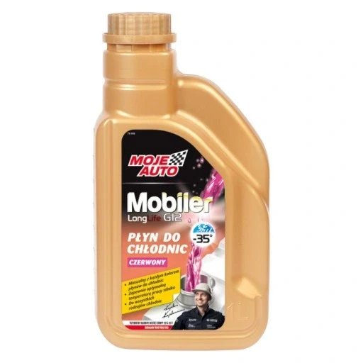 PŁYN DO CHŁODNIC MOBILER G12 CZERWONY 1L