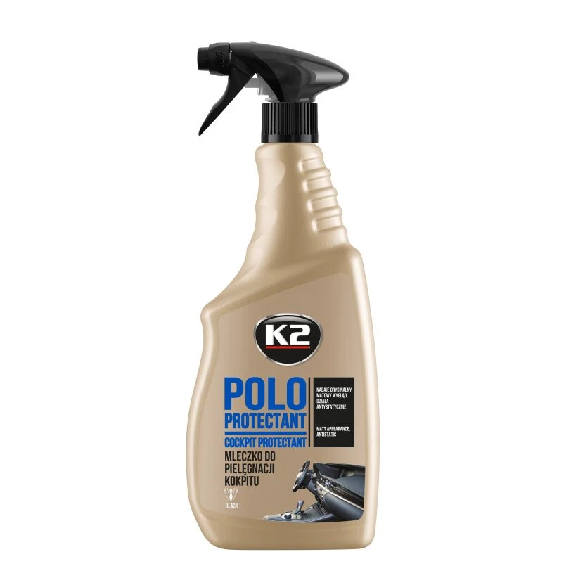 K2 POLO PROTECTANT BLACK Mleczko do pielęgnacji kokpitu 750ml