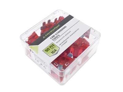 BEZPIECZNIK PŁYTKOWY 10A [50szt] CARMOTION