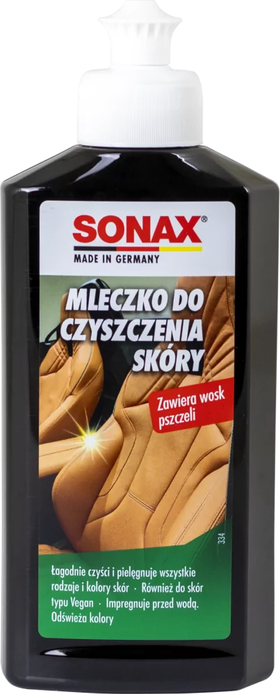 SONAX MLECZKO DO CZYSZCZENIA SKÓRY 250ml