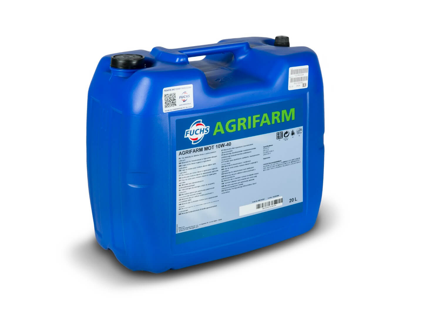 FUCHS AGRIFARM MOT 10W40 20L