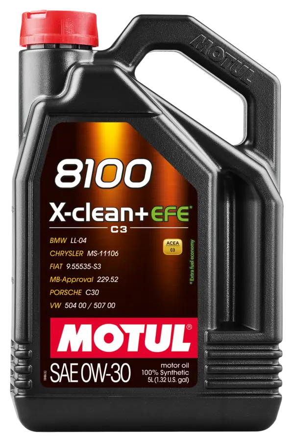 MOTUL 8100 X-Clean+ EFE 0W30 5L