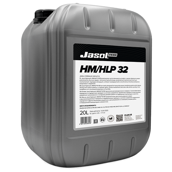 JASOL HYDRAULIC HM/HLP 32 20L