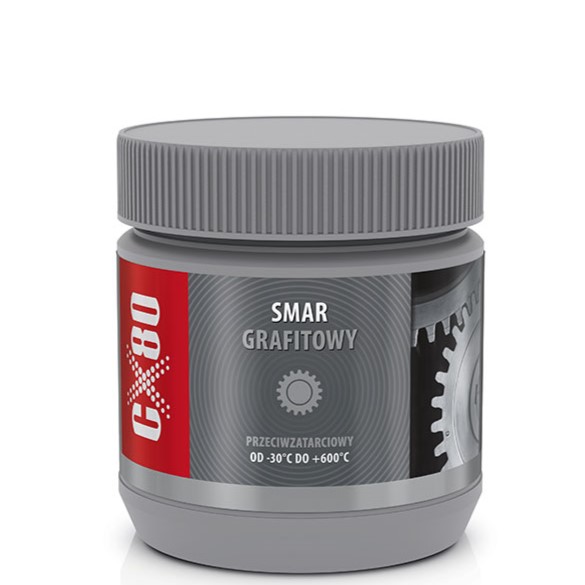 CX80 SMAR GRAFITOWY 500g