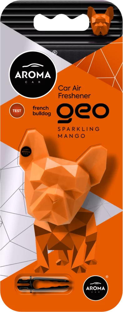 ZAPACH AROMA CAR GEO DOG 3D SPARKLING MANGO