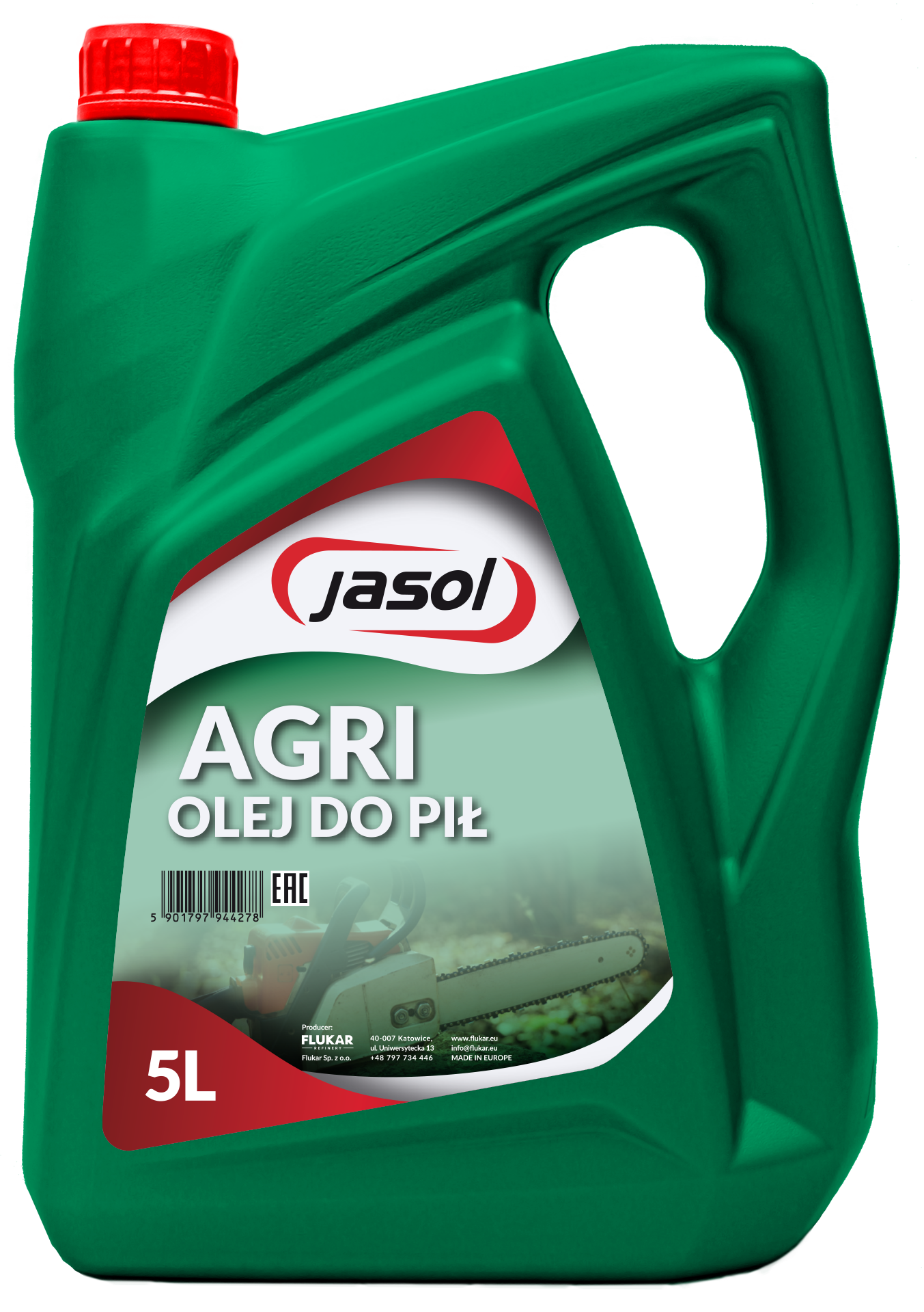 JASOL AGRI OLEJ DO PIŁ ZS 5L