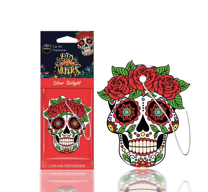 ZAPACH AROMA CAR DIA DE LOS MUERTOS SILVER TATTOO (TWILIGHT)