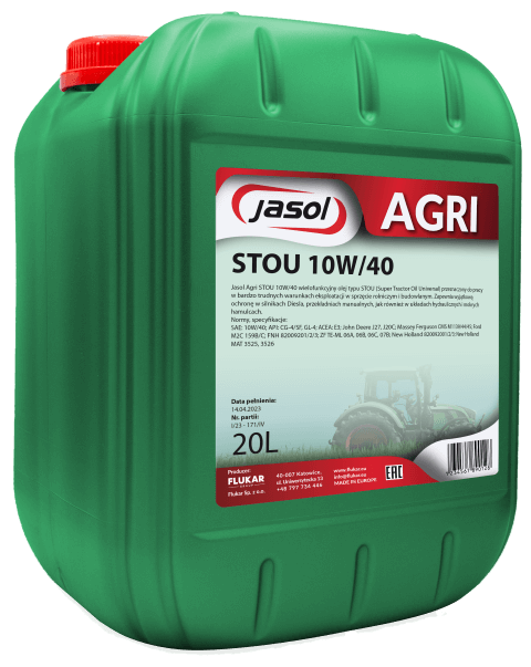 JASOL AGRI STOU 10W40 20L