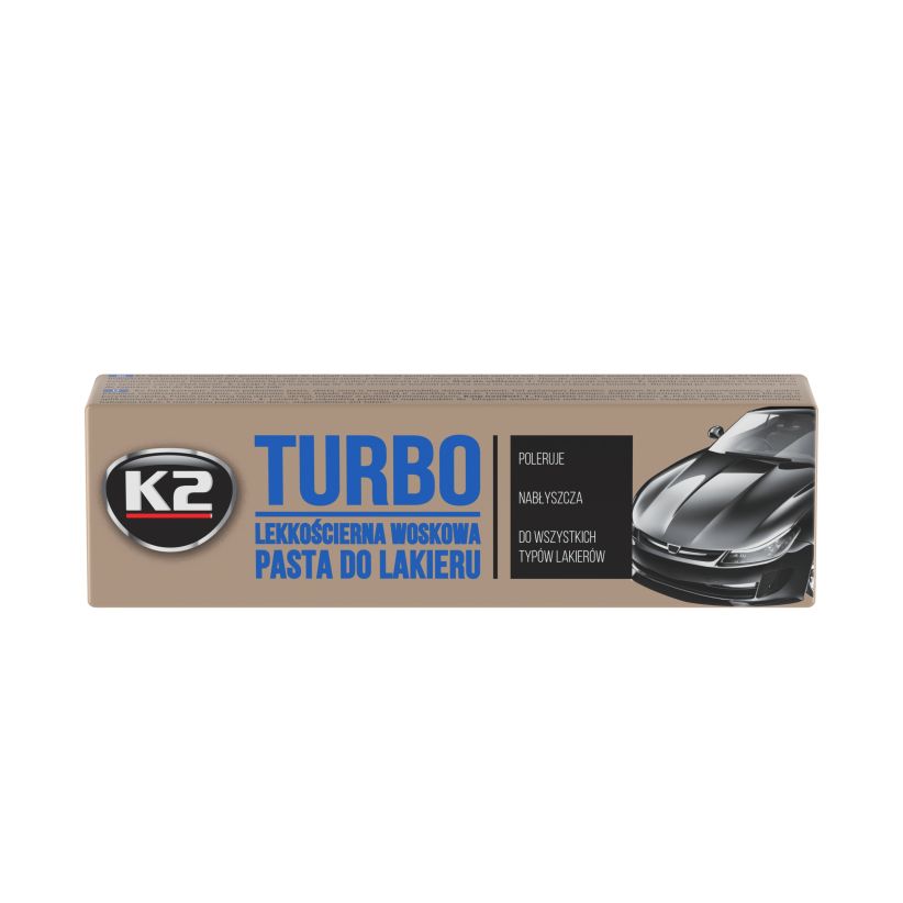 K2 TURBO Woskowa pasta do lakieru 120g