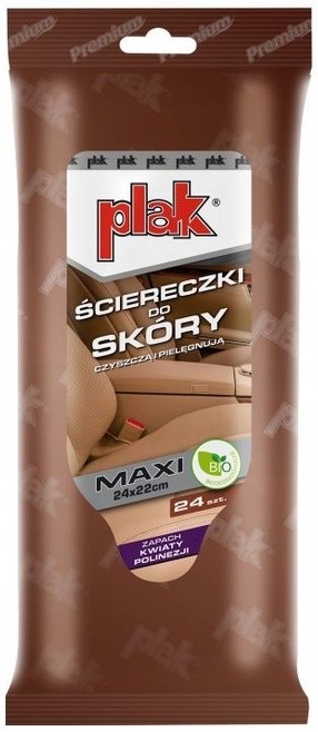 ŚCIERECZKI DO TAPICERKI SKÓRZANEJ PLAK MAXI KWIATY POLINEZJI 24szt