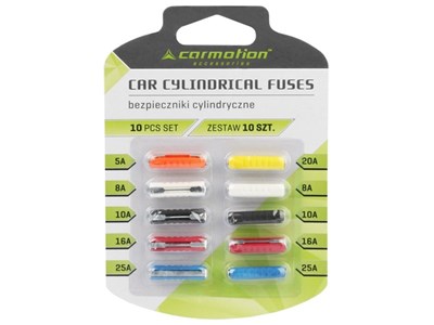 BEZPIECZNIKI CYLINDRYCZNE 5A-30A CARMOTION