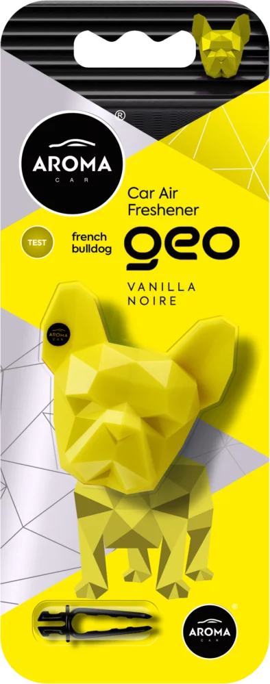ZAPACH AROMA CAR GEO DOG 3D VANILLA NOIRE