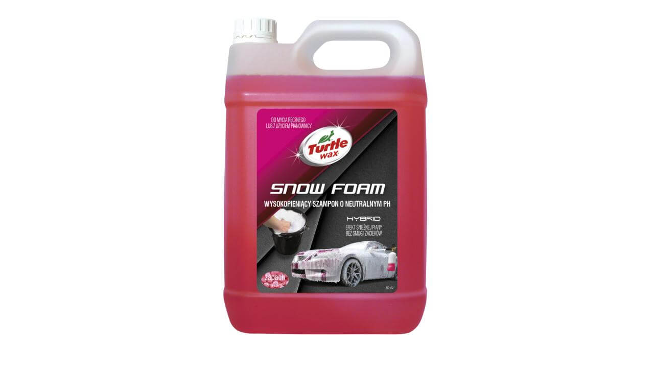 TurtleWax SNOW FOAM WYSOKOPIENIĄCY SZAMPON SAMOCHODOWY 2,5L