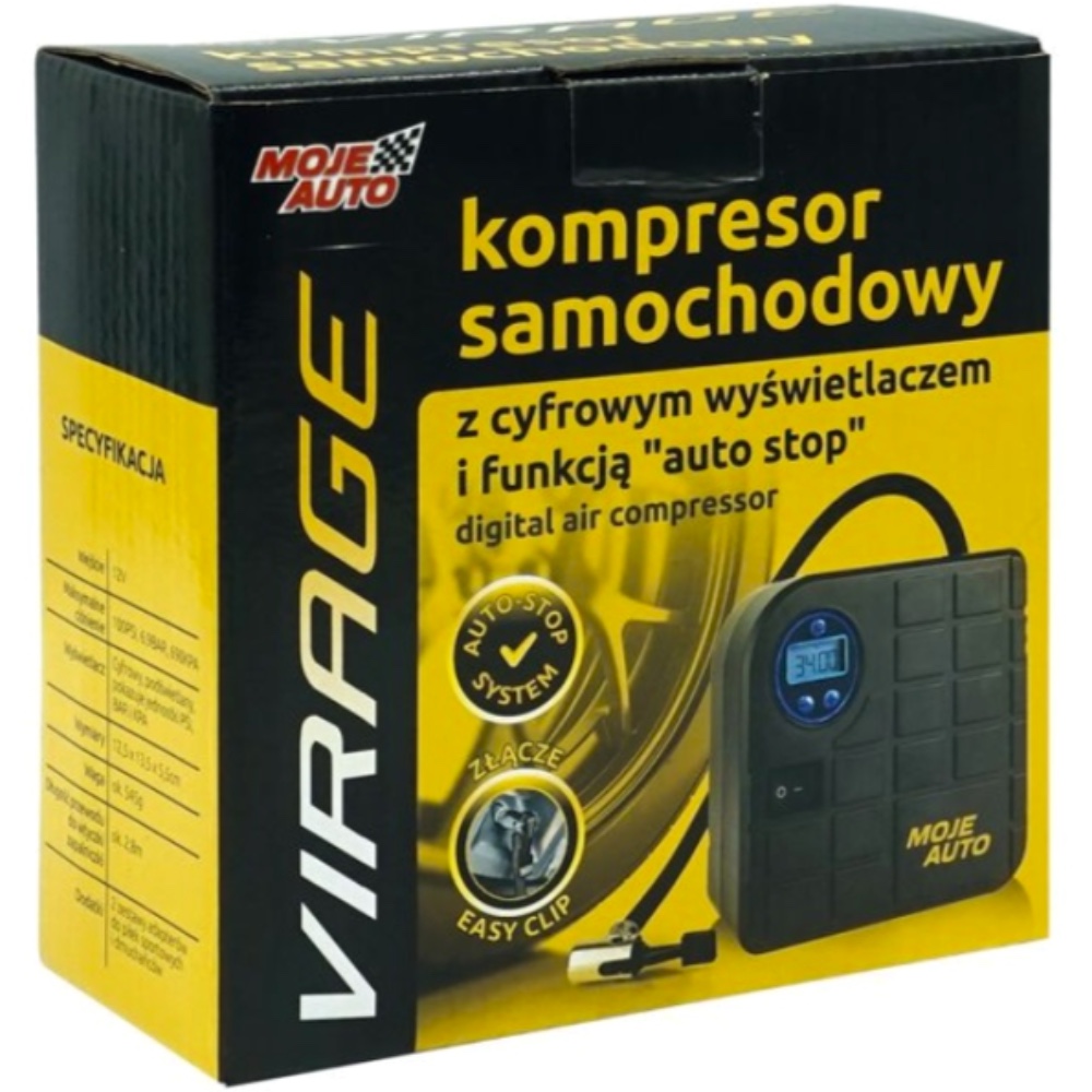 KOMPRESOR SAMOCHODOWY Moje Auto VIRAGE