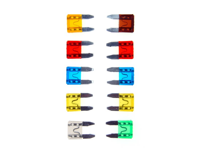 BEZPIECZNIKI MINI 5A-30A CARMOTION