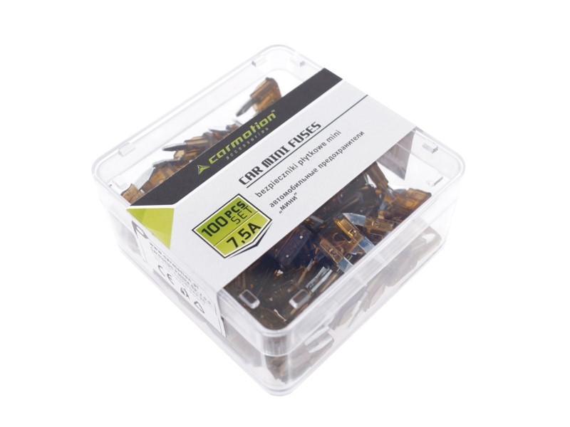 BEZPIECZNIK PŁYTKOWY MINI 7,5A [100szt] CARMOTION