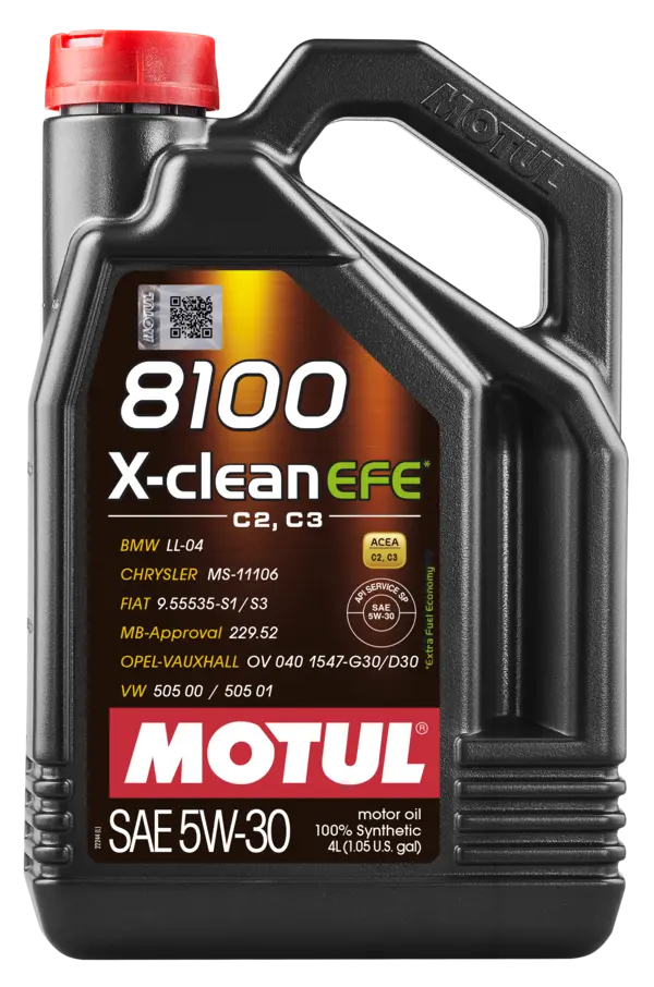 MOTUL 8100 X-Clean EFE 5W30 4L