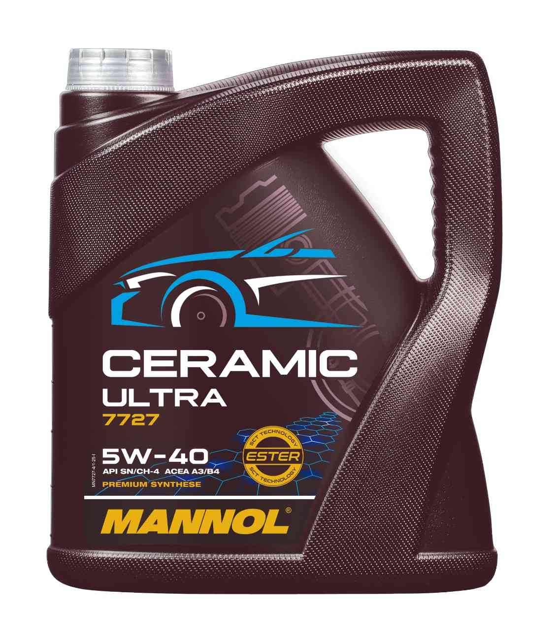 MANNOL CERAMIC ULTRA 5W40 7727 4L