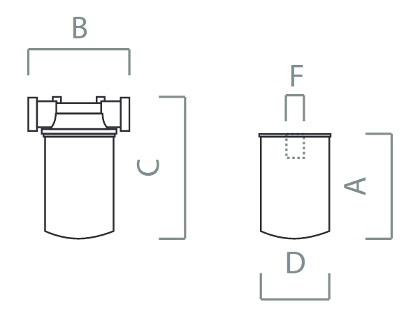 FILTR PALIWA 60l/min PIUSI
