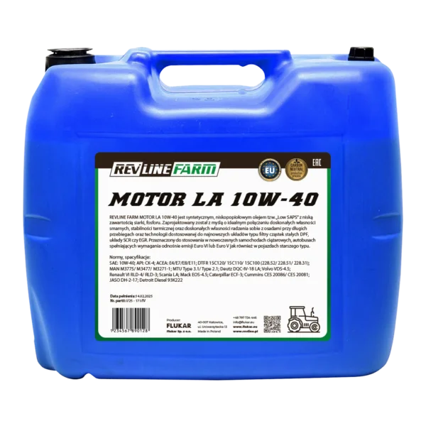 REVLINE FARM MOTOR LA 10W40 20L