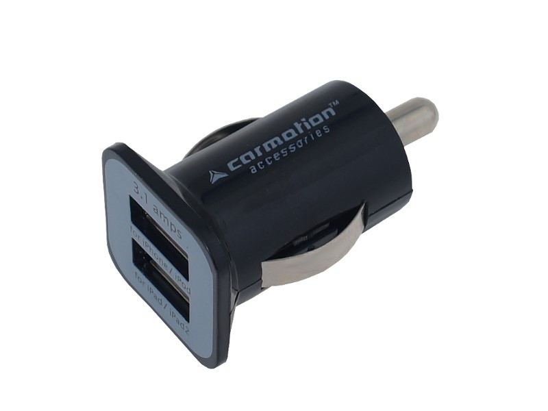 ŁADOWARKA SAMOCHODOWA USB x 2 12-24V 3.1A