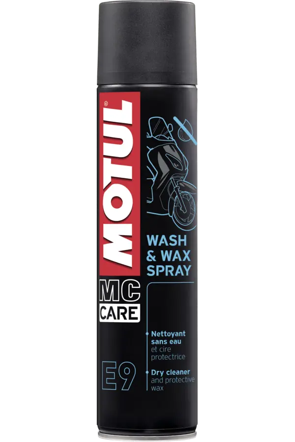 MOTUL E9 WASH & WAX SPRAY 400ml