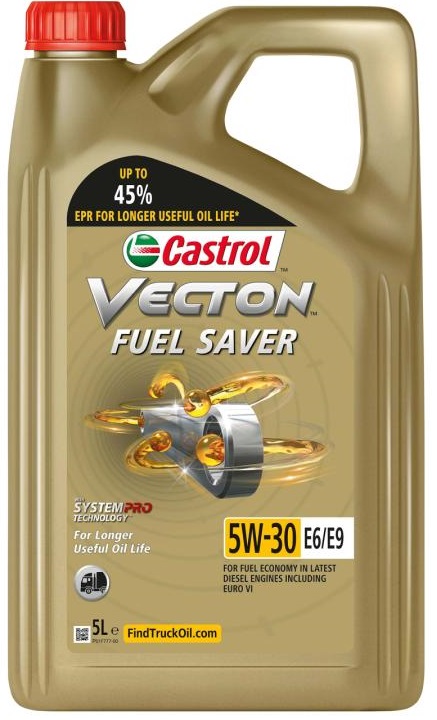 CASTROL VECTON FUEL SAVER 5W30 E6/E9 5L