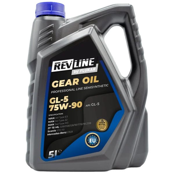 REVLINE GEAR OIL GL-5 75W90 5L
