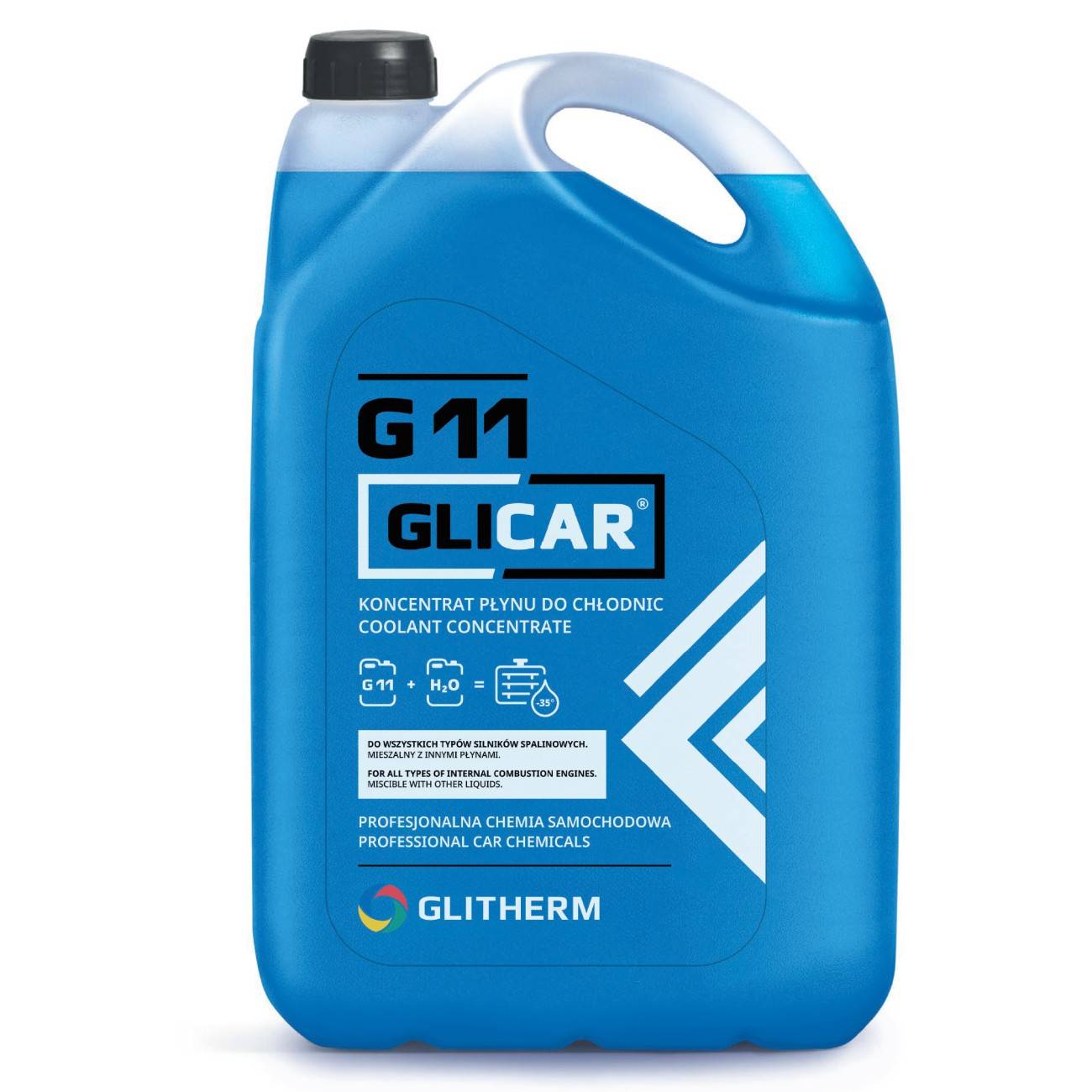 KONCENTRAT DO CHŁODNIC GLICAR G11 NIEBIESKI 5L