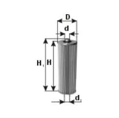 FILTR OLEJU 25002/150x