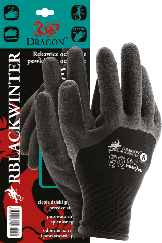 RĘKAWICE OCIEPLANE RBLACKWINTER BB 8