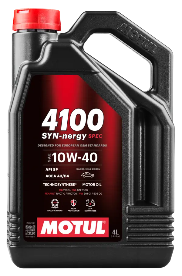 MOTUL 4100 SYN-nergy SPEC 10W40 4L