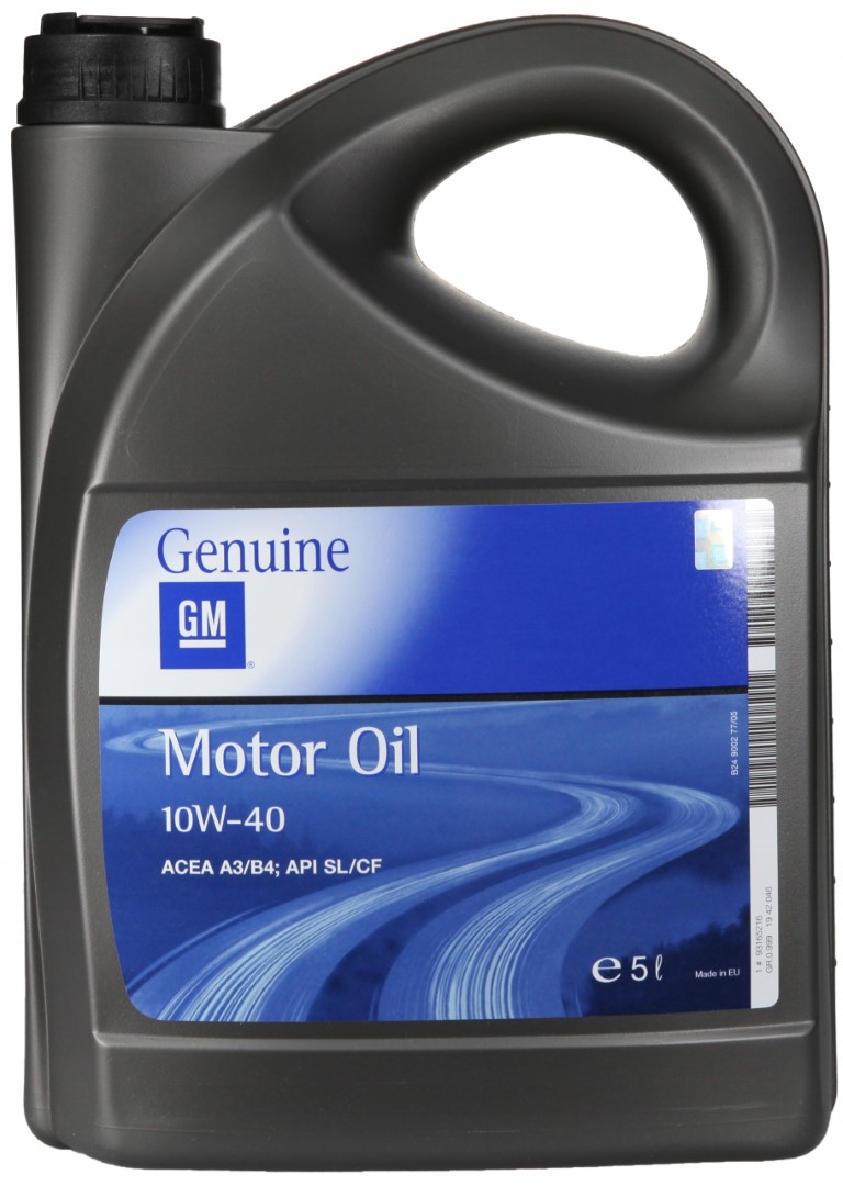 GM MOTOR OIL 10W40 5L