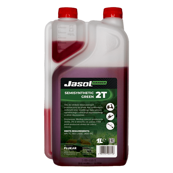 JASOL 2T STROKE SEMI RED 1L