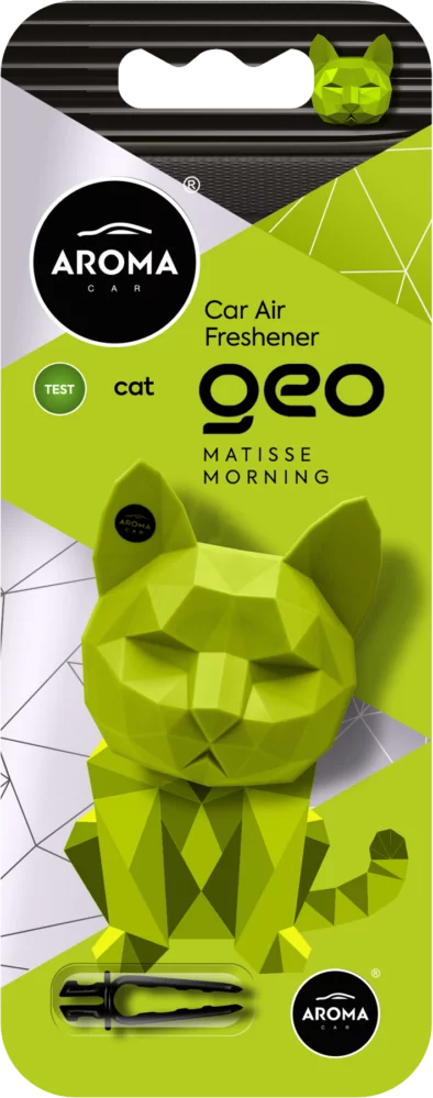 ZAPACH AROMA CAR GEO CAT 3D MATISSE MORNING