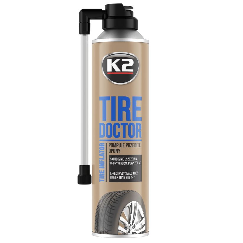 ŚRODEK DO NAPRAWY OPON K2 TIRE DOCTOR 535ml