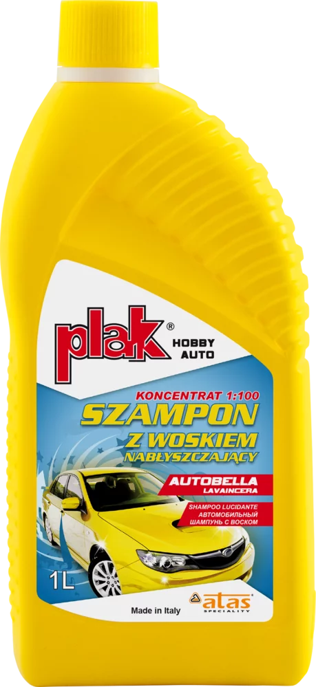 PLAK SZAMPON AUTOBELLA Z WOSKIEM 1L