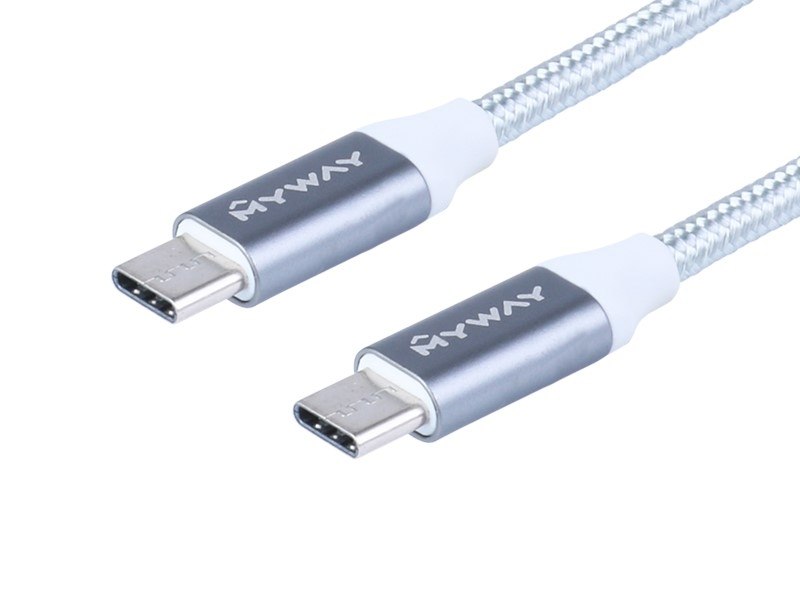 KABEL MYWAY USB C - USB C 1.2m
