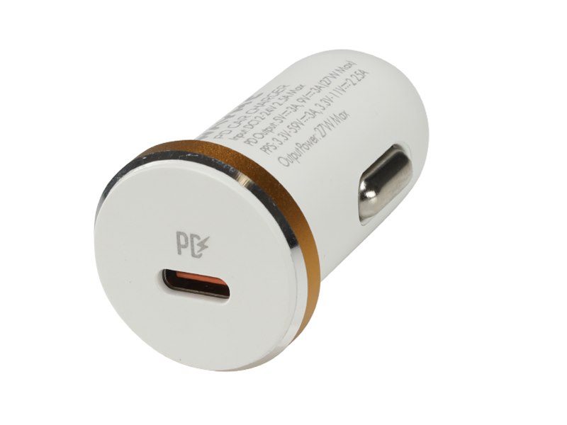 ŁADOWARKA SAMOCHODOWA 12/24V WAYME USB-C PD 27W