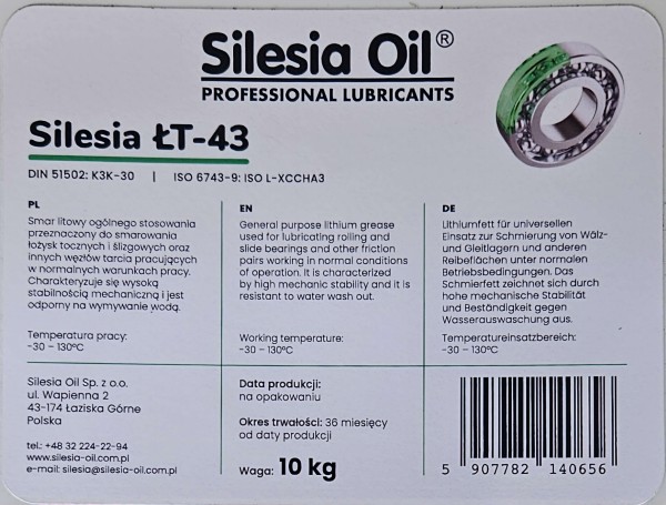 SMAR ŁT-43 18kg Silesia Oil