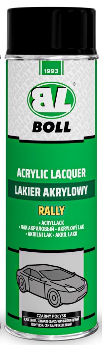 BOLL LAKIER AKRYLOWY RALLY CZARNY POŁYSK 500ml