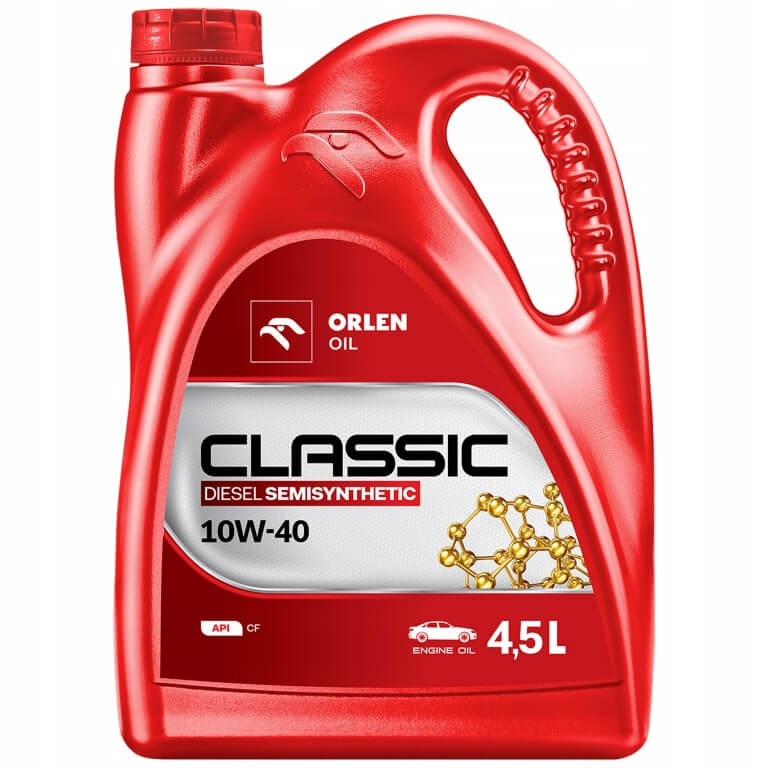 ORLEN CLASSIC DIESEL Semisynthetic 10W40 4,5L (PLATINUM CLASSIC DIESEL SEMI)
